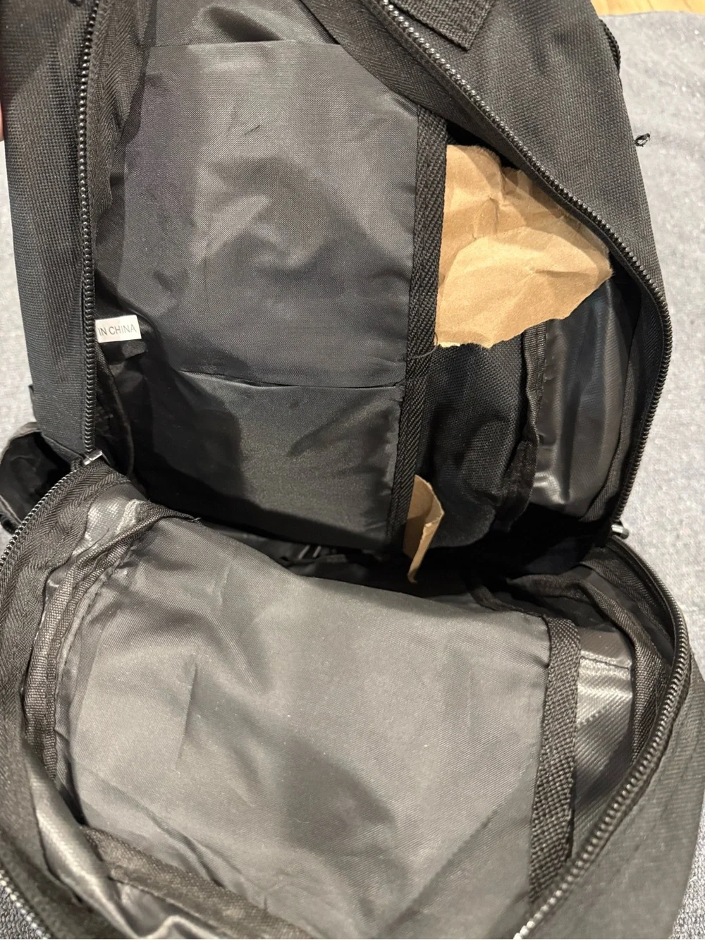 NRA Blackout Black Tactical MOLLE Backpack